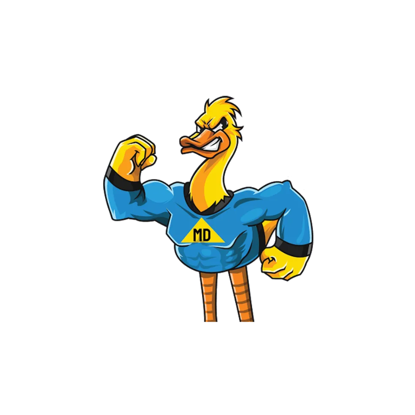 mighty ducts cleaning logo