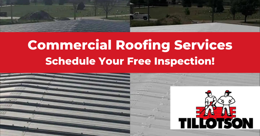 Commercial roofing services schedule your free inspection