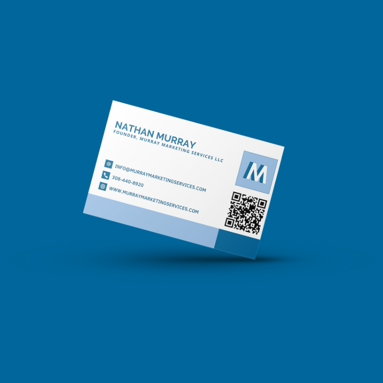 Murray Marketing custom business card design