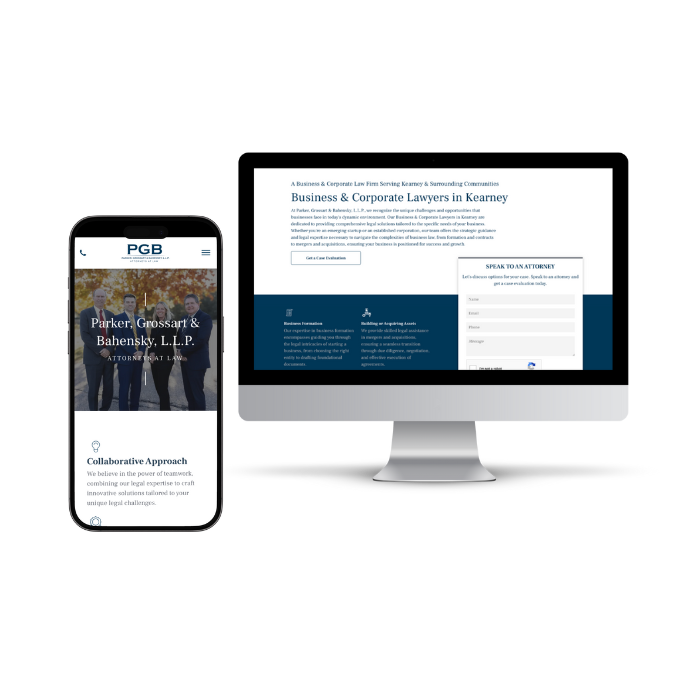pgbb law website design