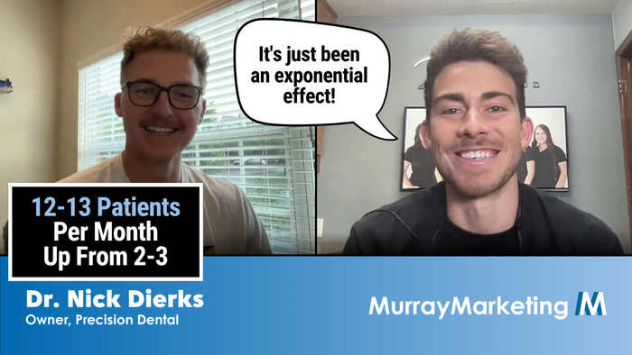photo of dr nick dierks talking about working with Murray marketing services