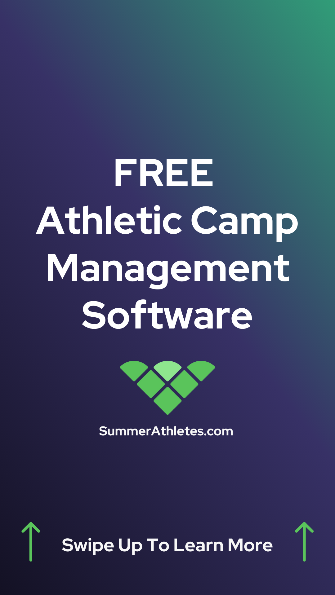 summer athletes Facebook story ad