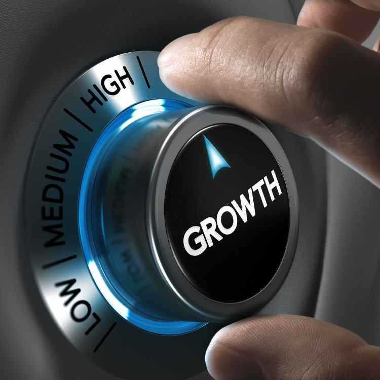 hand turning business growth from twitter ads