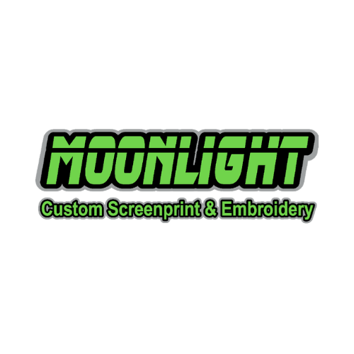 moonlight screenprinting logo