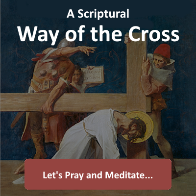 Scriptural Way of the Cross. Pray and meditate with the Scriptures and the Way of the
Cross