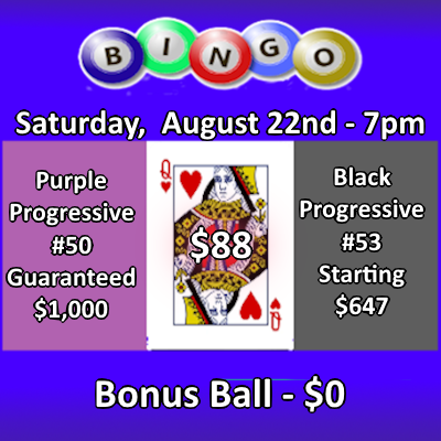 Bingo at St. John XXIII every Saturday at 7 p.m. 1 Arcade St. at Harlem Road, West Seneca, NY