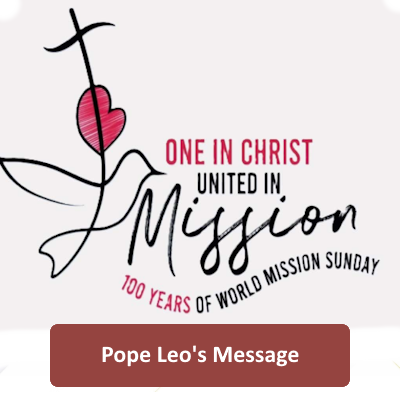 World Mission Sunday. Pray with Pope Leo from his missionary letter to the faithful on this World Mission Sunday