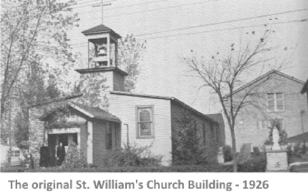 Original St. William Church Building 1929