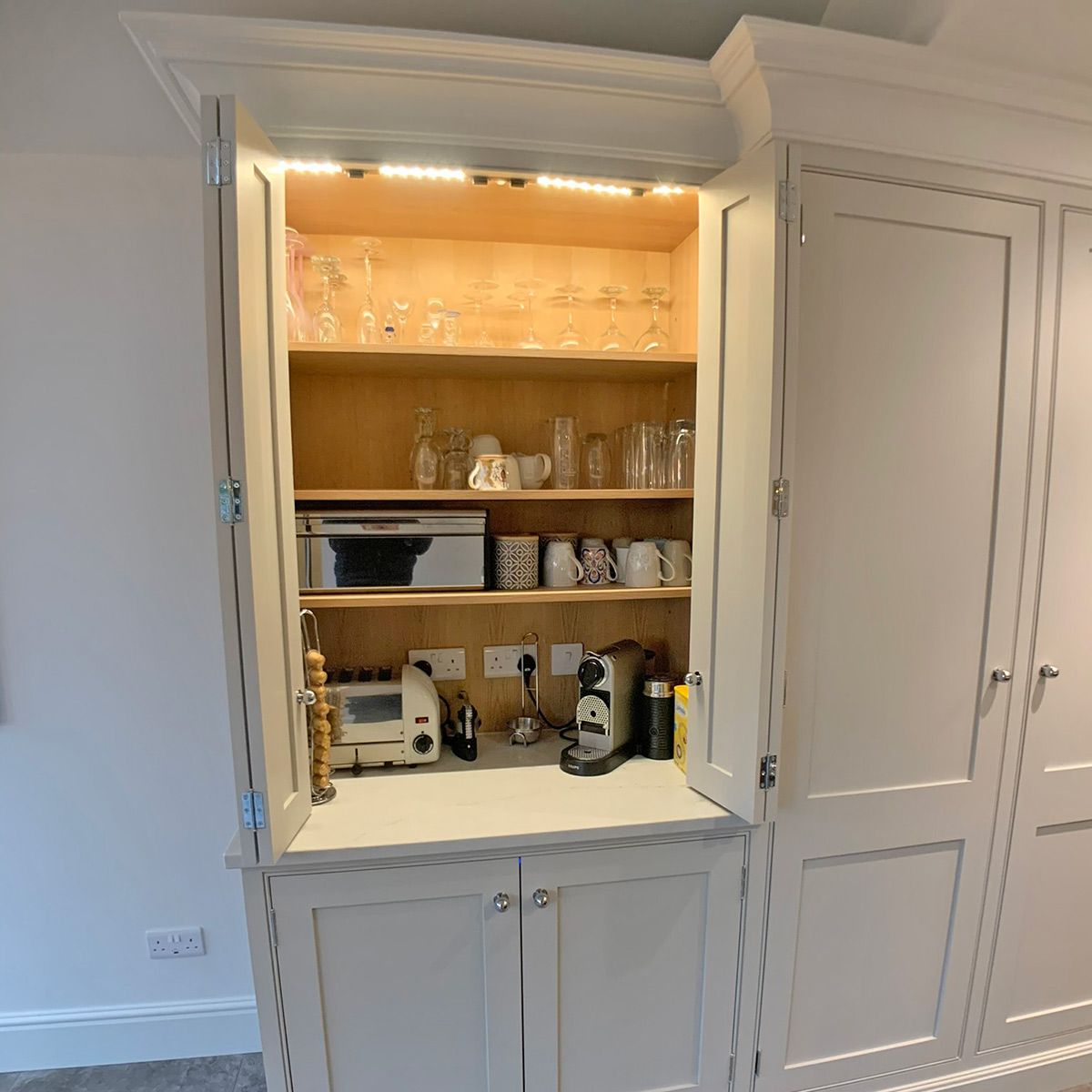 Hand crafted kitchens in Bramhall, Stockport, Cheshire.