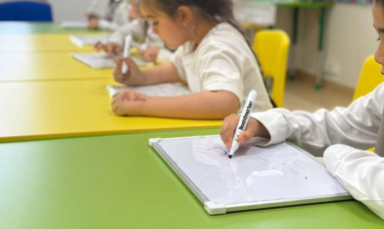 Roya school primary grade students