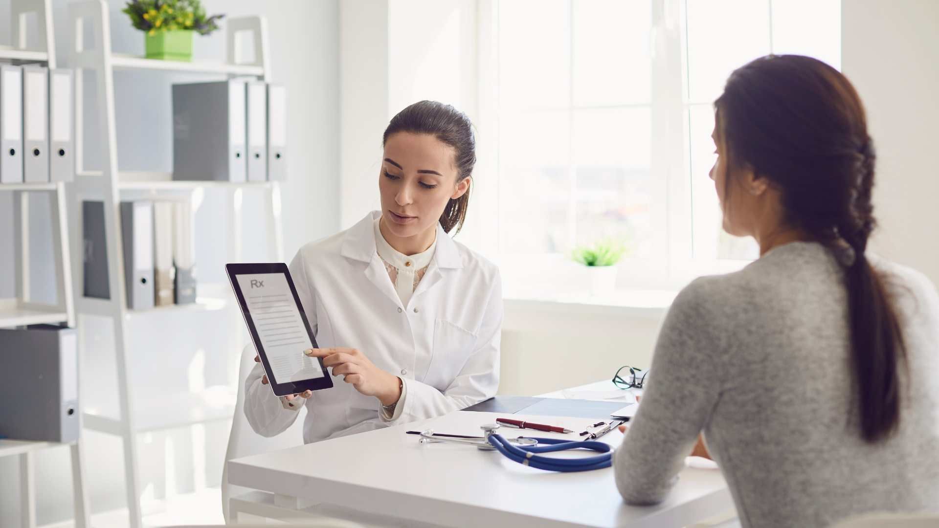 Virtual Psychiatric Provider is showing options for treatment and medication
