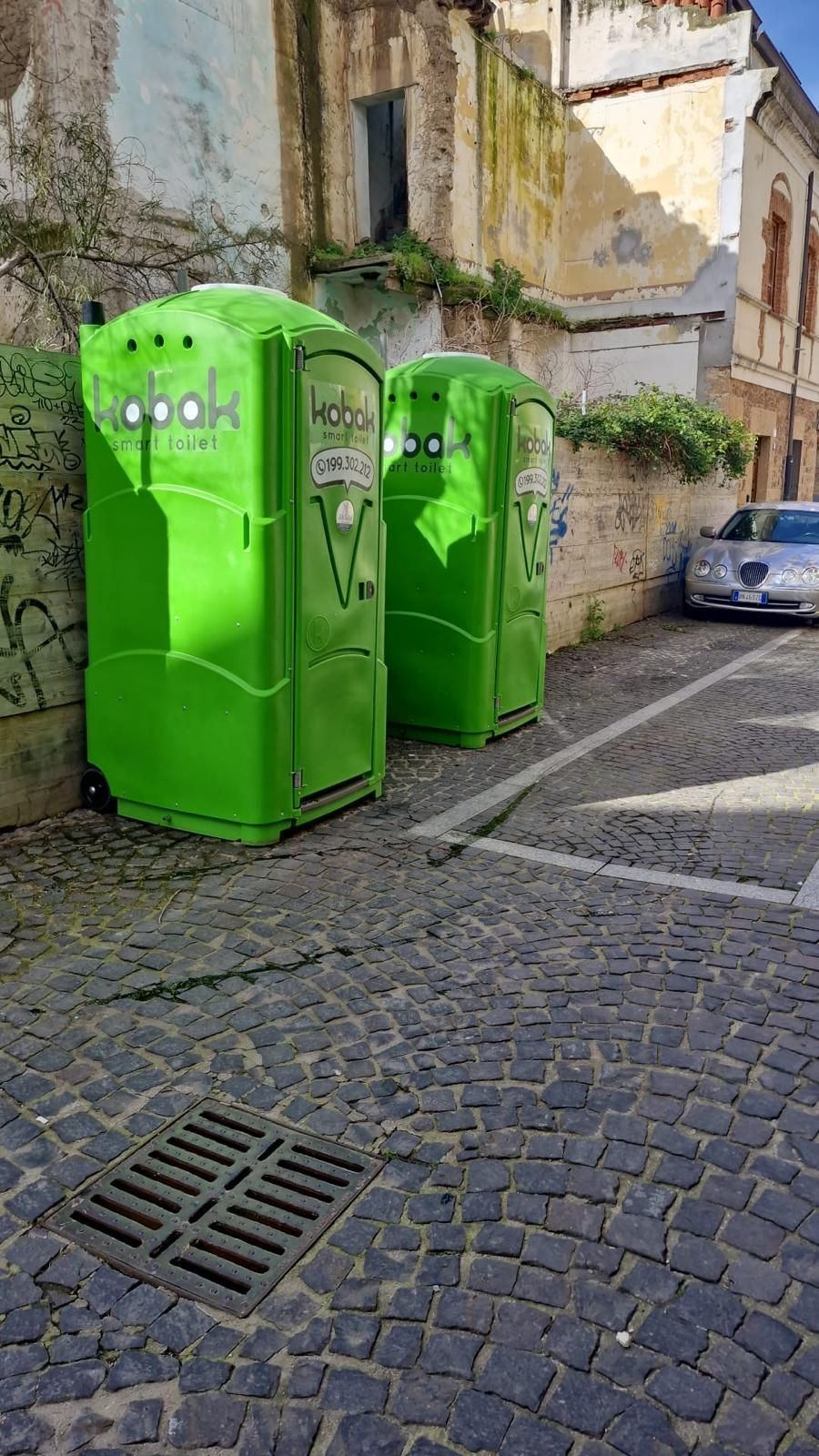 Bagni chimici per cantieri in Sardegna.