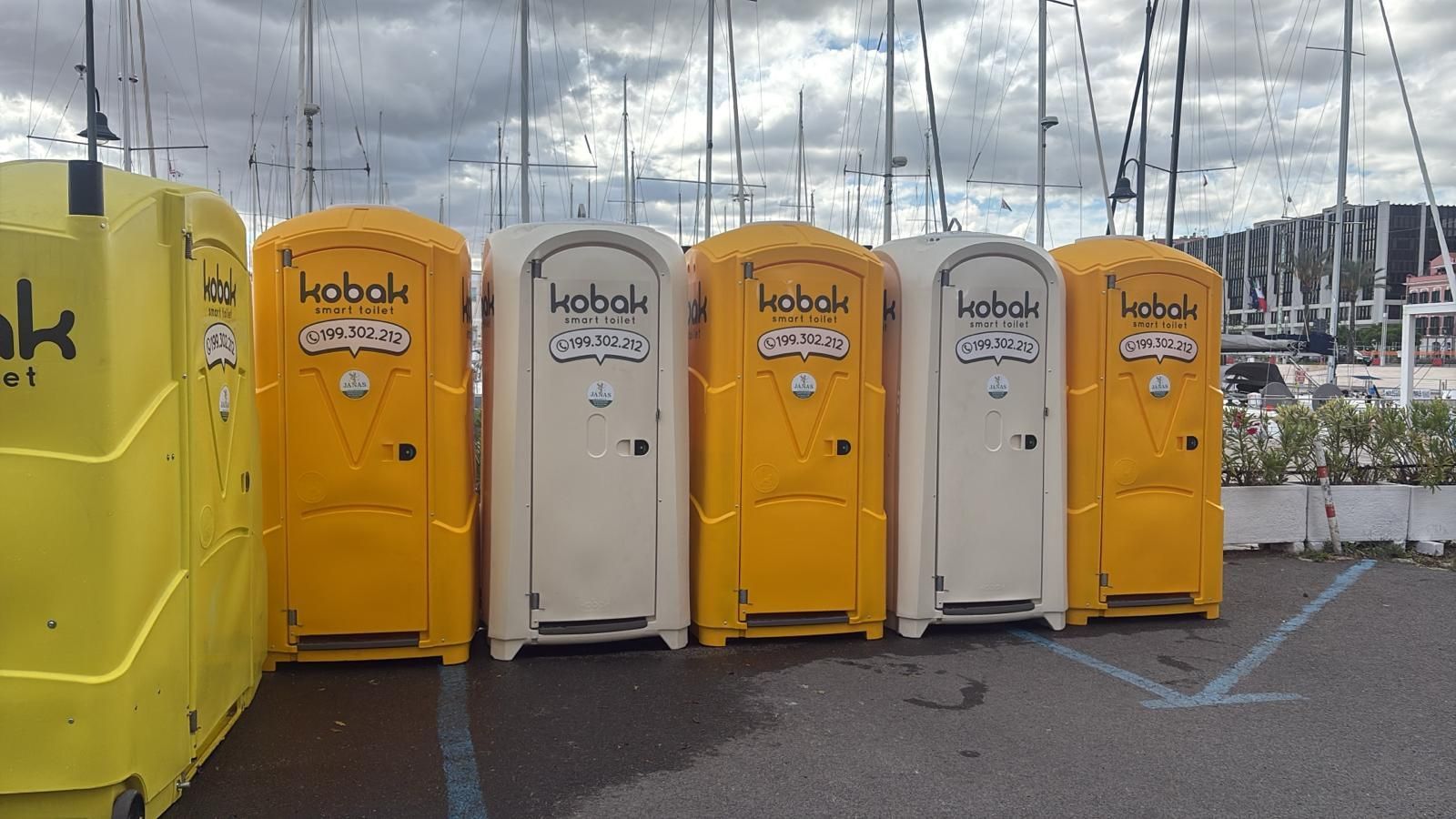 Bagni chimici professionali a Cagliari.