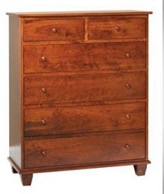 Shaker 6 Drawer Chest
