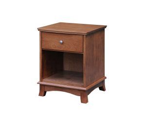 Crescent 1 Drawer Nightstand