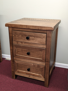 Chloe 3 Drawer Nightstand