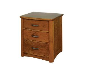 Meridian 3 Drawer Nightstand