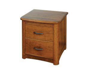 Meridian 2 Drawer Nightstand