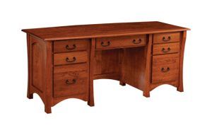 Master 63” Double Pedestal Desk