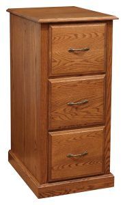Traditional 3 Drawer File Cabinet