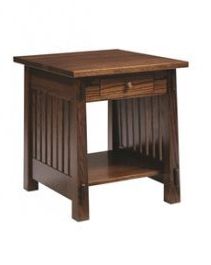 Country Mission End Table