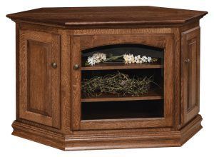 Traditional Corner TV Stand