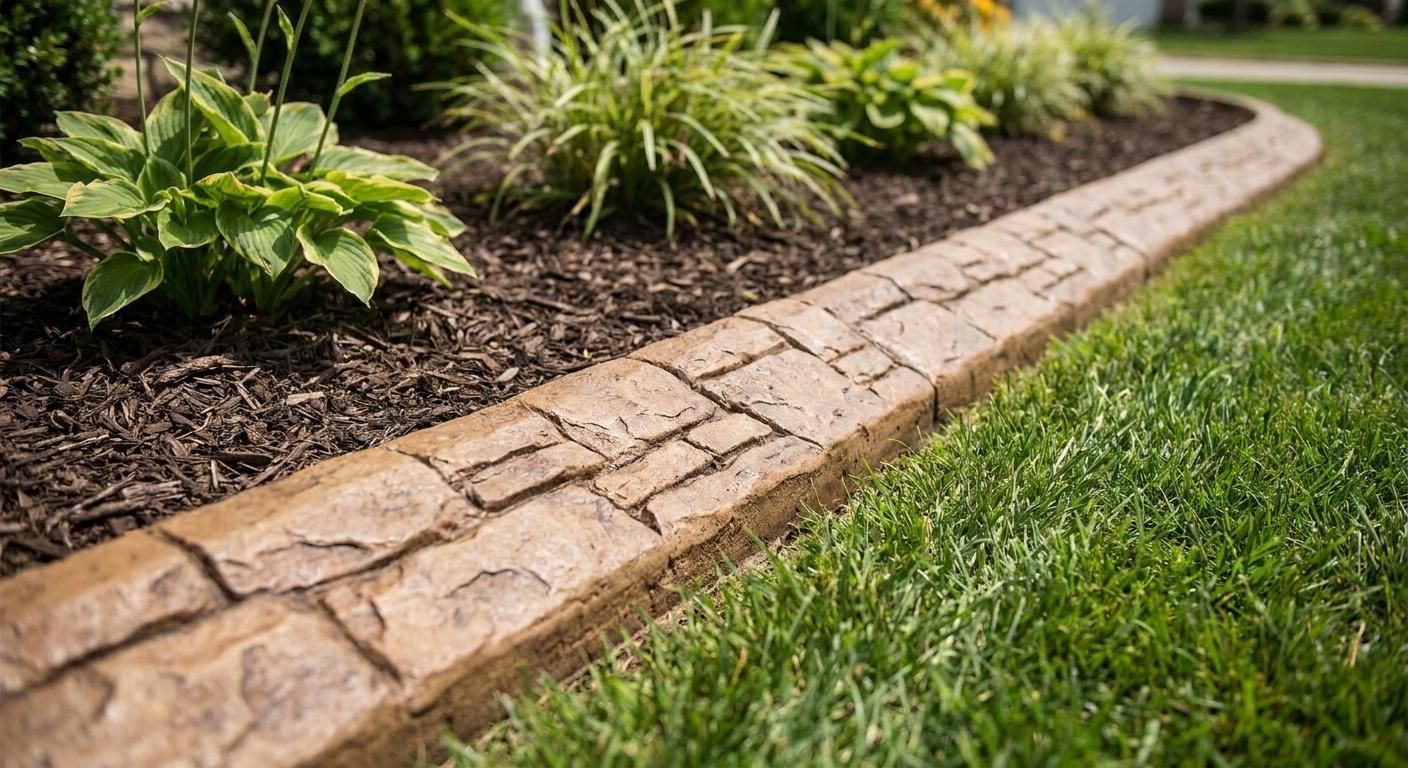 Decorative curbing styles basic and premium patterns