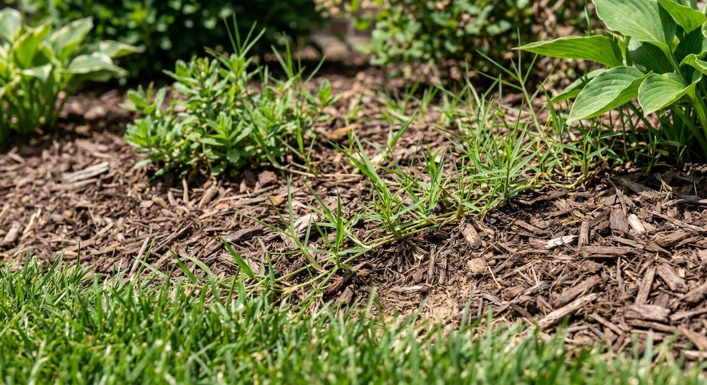 Why Bermuda grass keeps invading Charlotte flower beds