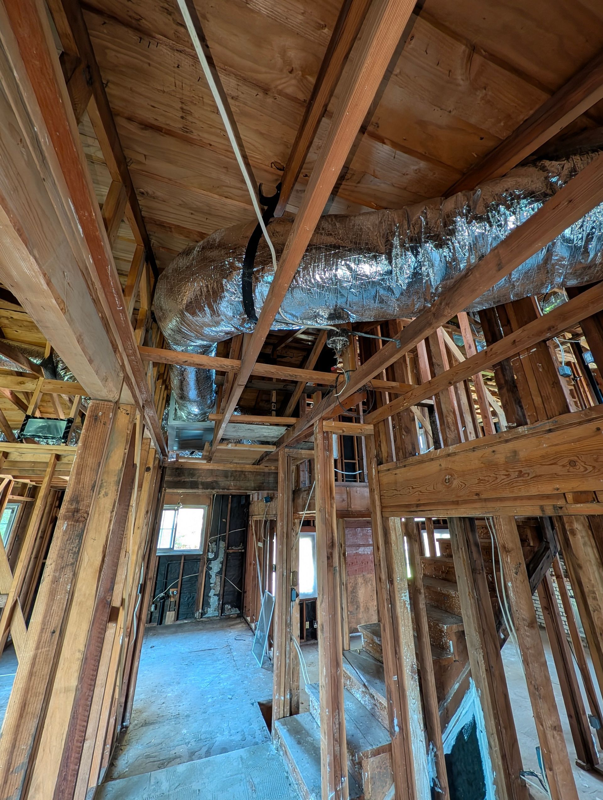 Sealed ducts improve efficiency and air quality.
