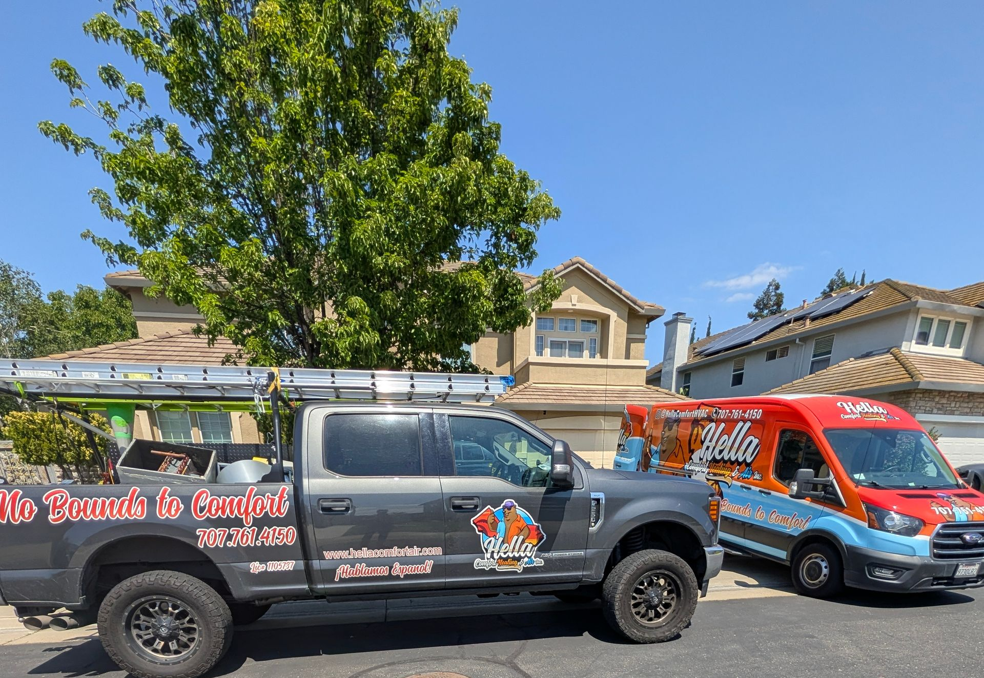 Hella heating an air woodland and davis AC/Repair