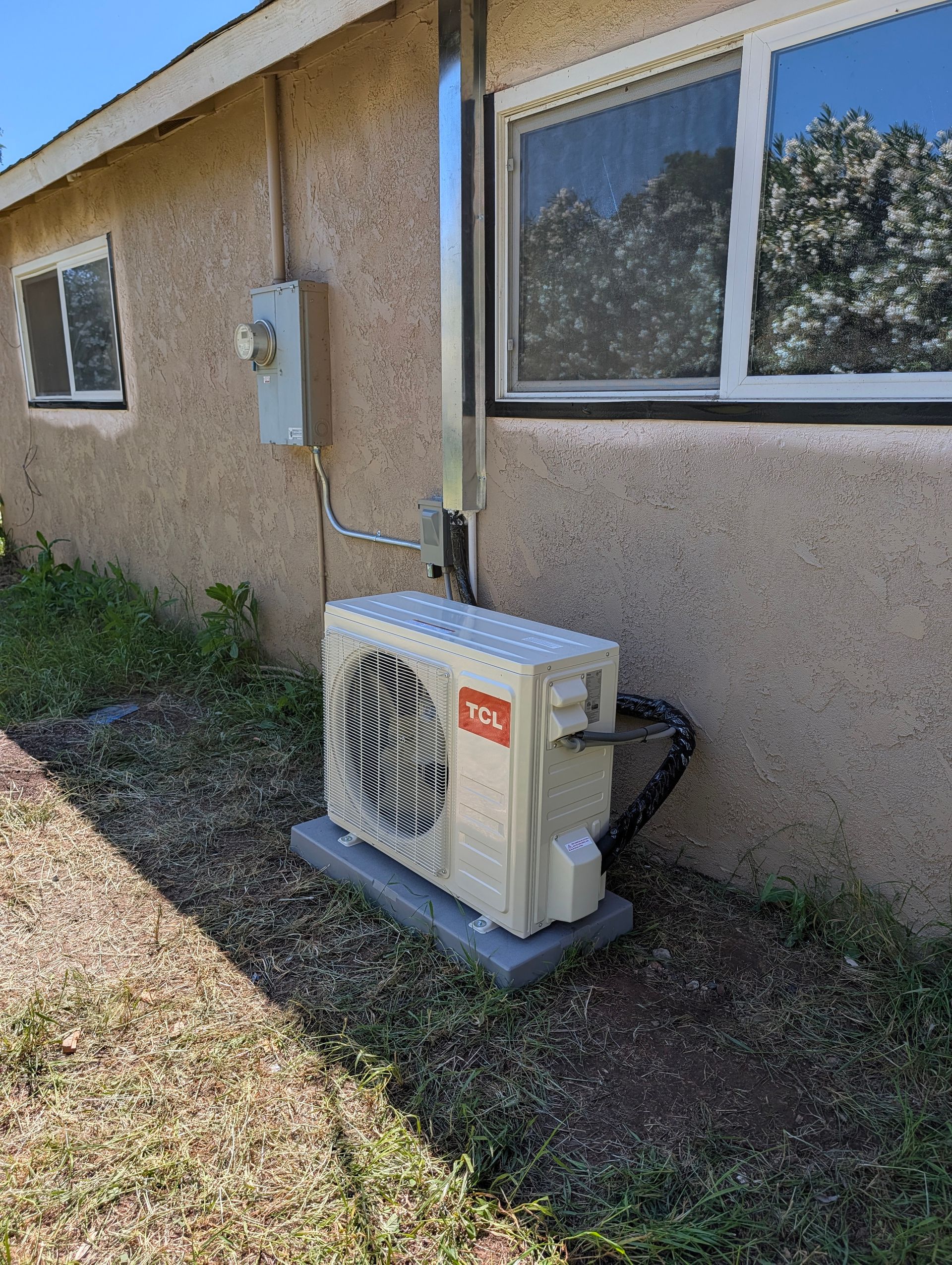 Flexible cooling for homes in Winters subdivisions like Walnut Lane