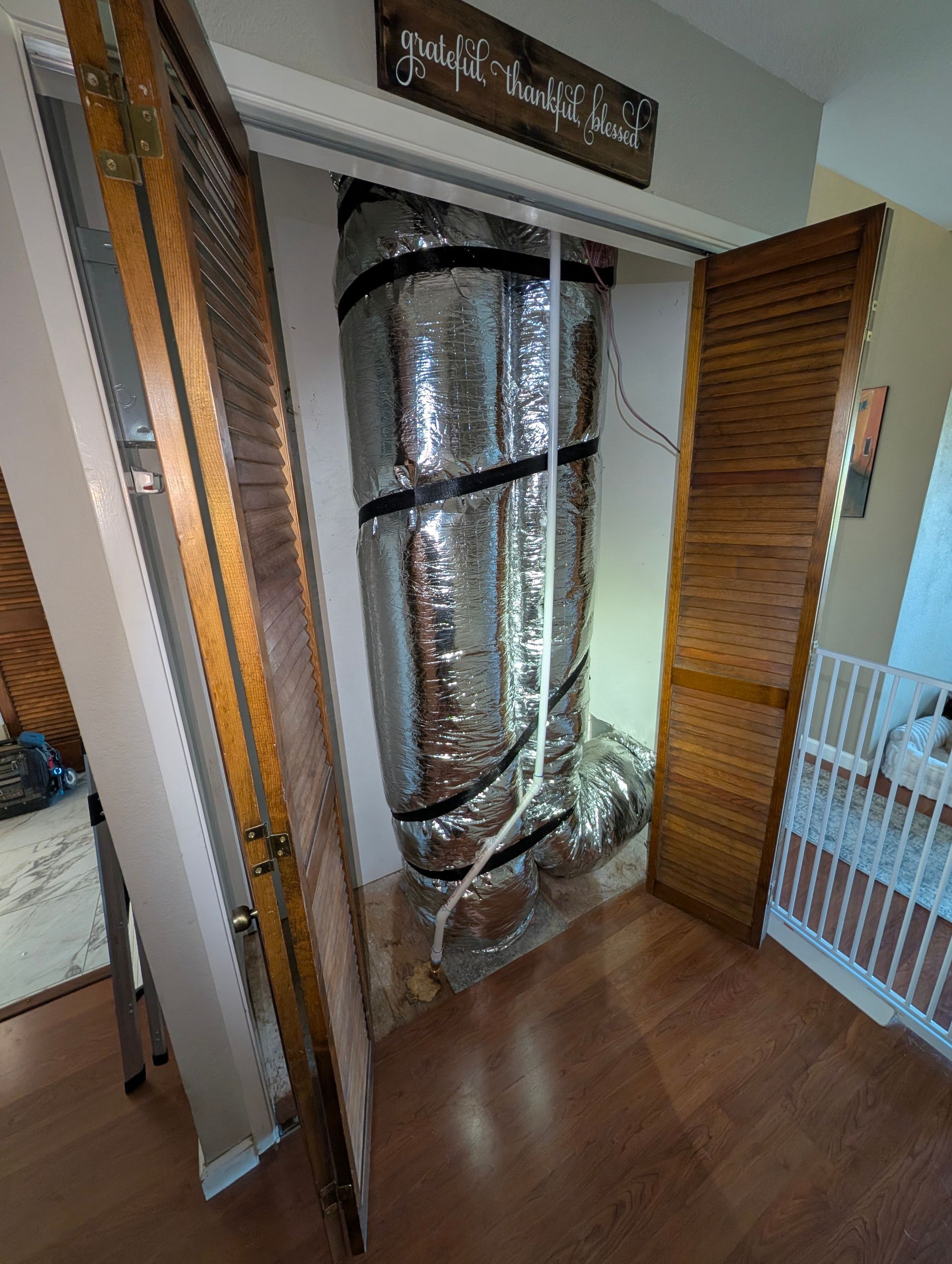 Duct Insulation and Wrapping in Woodland, CA and surrounding areas.
