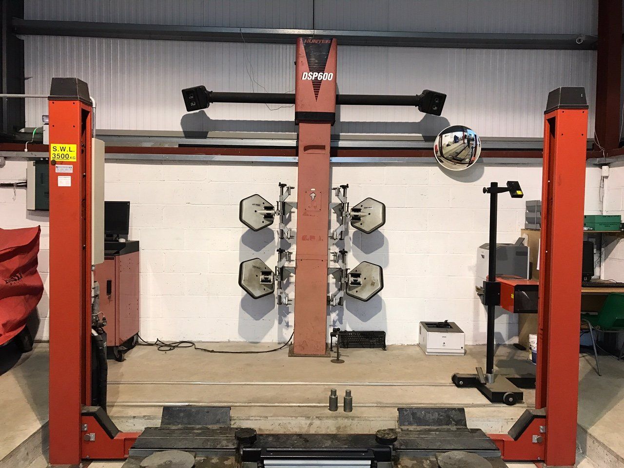 MOT preparation and testing