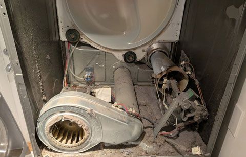 Maytag gas dryer belt repair in New Westminster