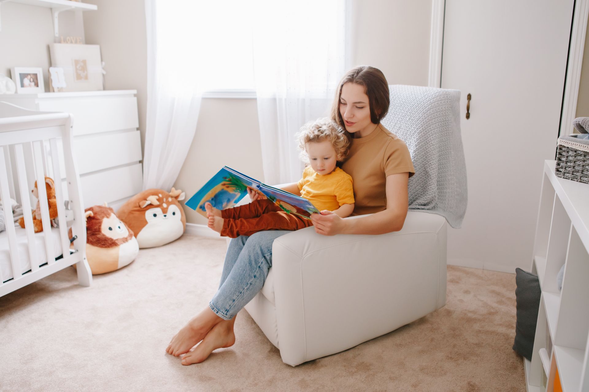 child clean home