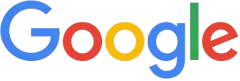 Google logo: Blue, red, yellow, and green letters spelling