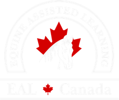 A logo for equine assisted learning eal canada