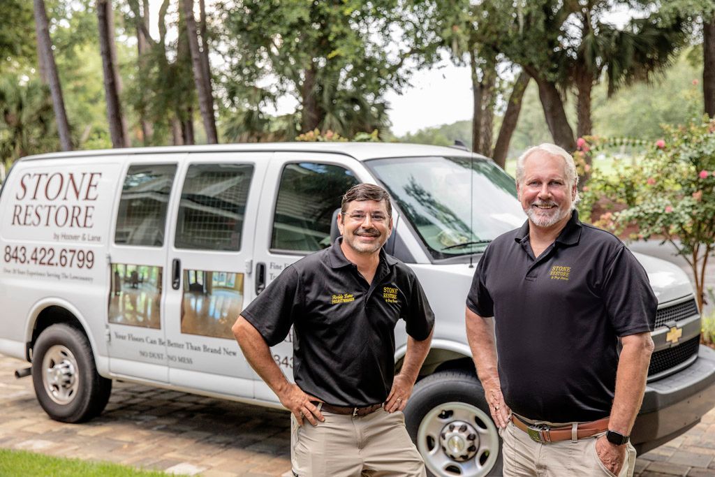 Doug and Roddy — Stone Restore by Hoover and Lane in Lowcountry, South Carolina