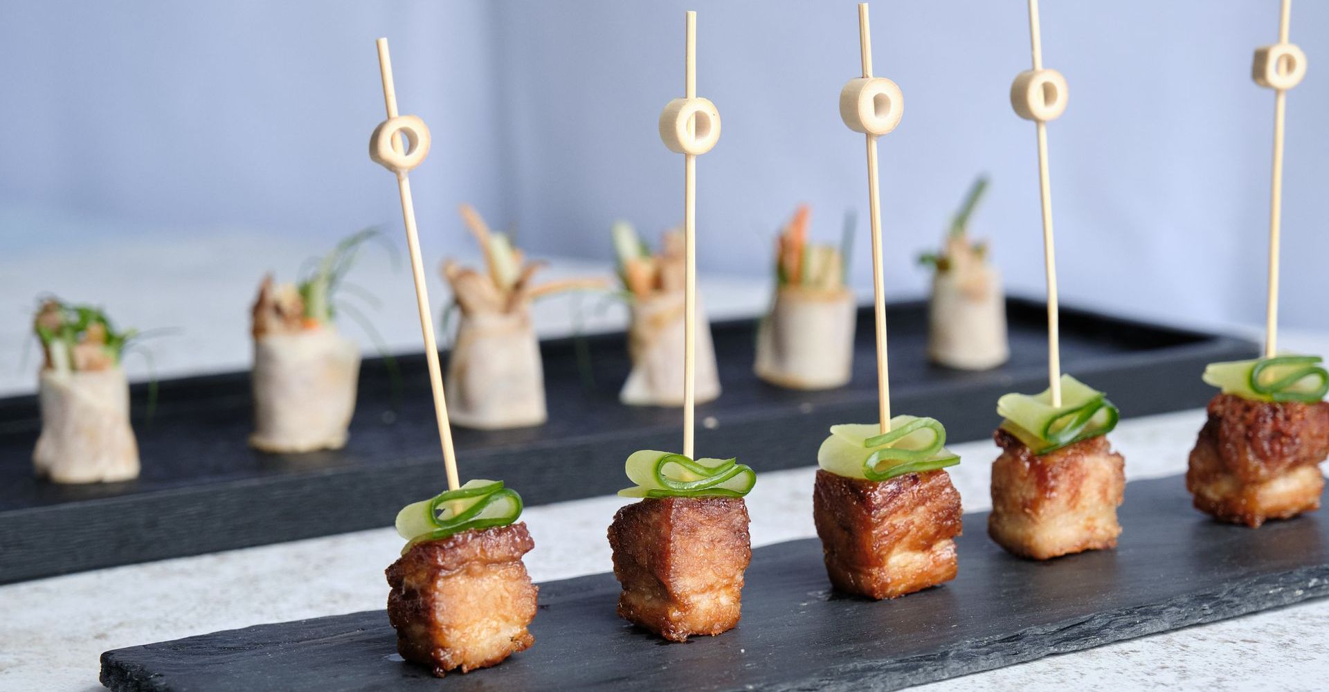 London wedding catering & events canapes caiger & co 