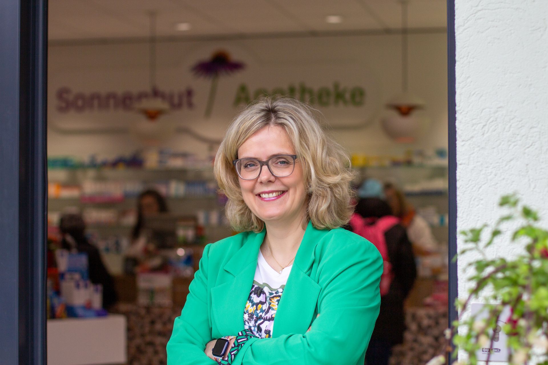 Katrin Paul, Inhaberin der Sonnenhut Apotheke
