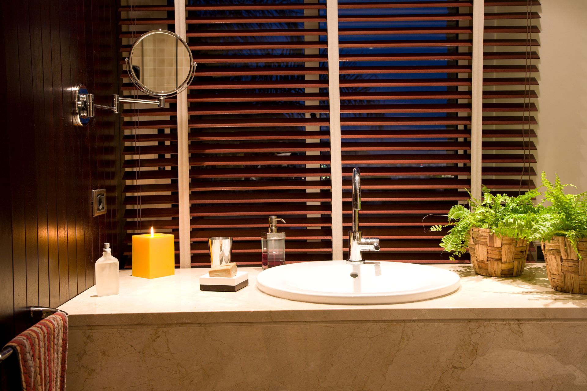 Wooden Blinds — Laguna Niguel, CA — South Coast Shutter & Shades, Inc Wooden Blinds — Laguna Niguel, CA — South Coast Shutter & Shades, Inc