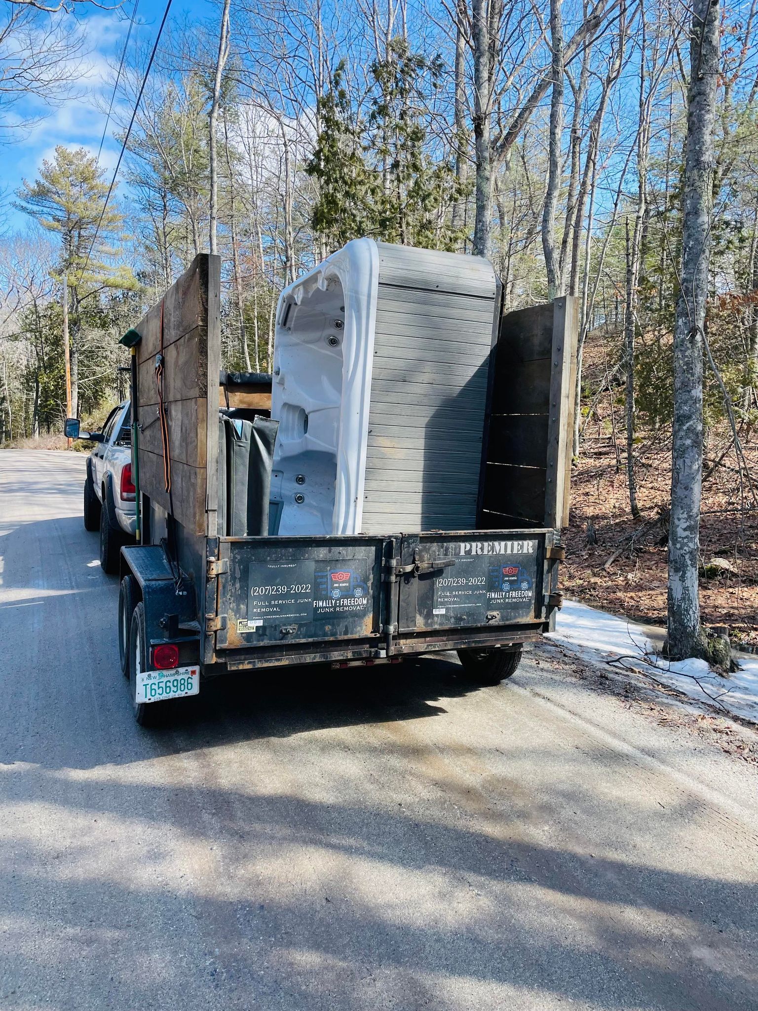hot tub removal