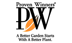 The proven winners pw logo is a better garden starts with a better plant.