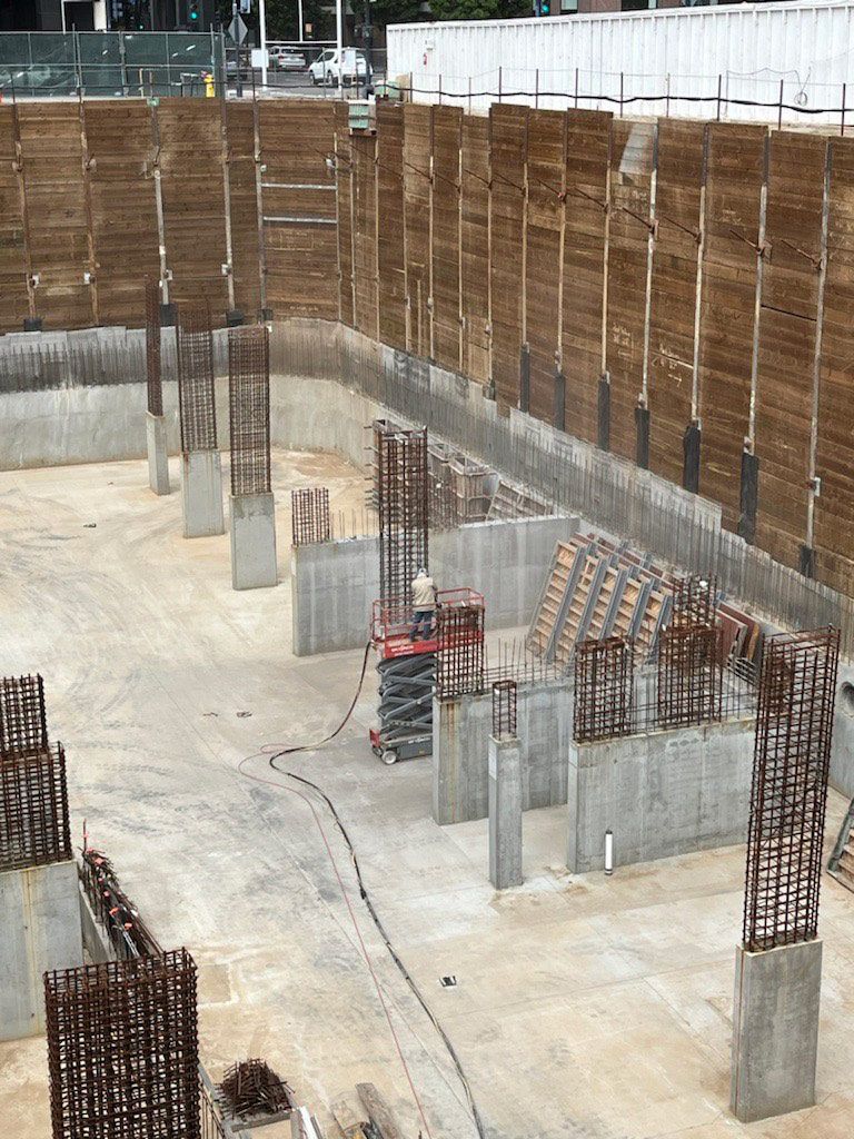 Before Construction Site Sandblasting — Valley Center, CA — Murphy Sandblasting
