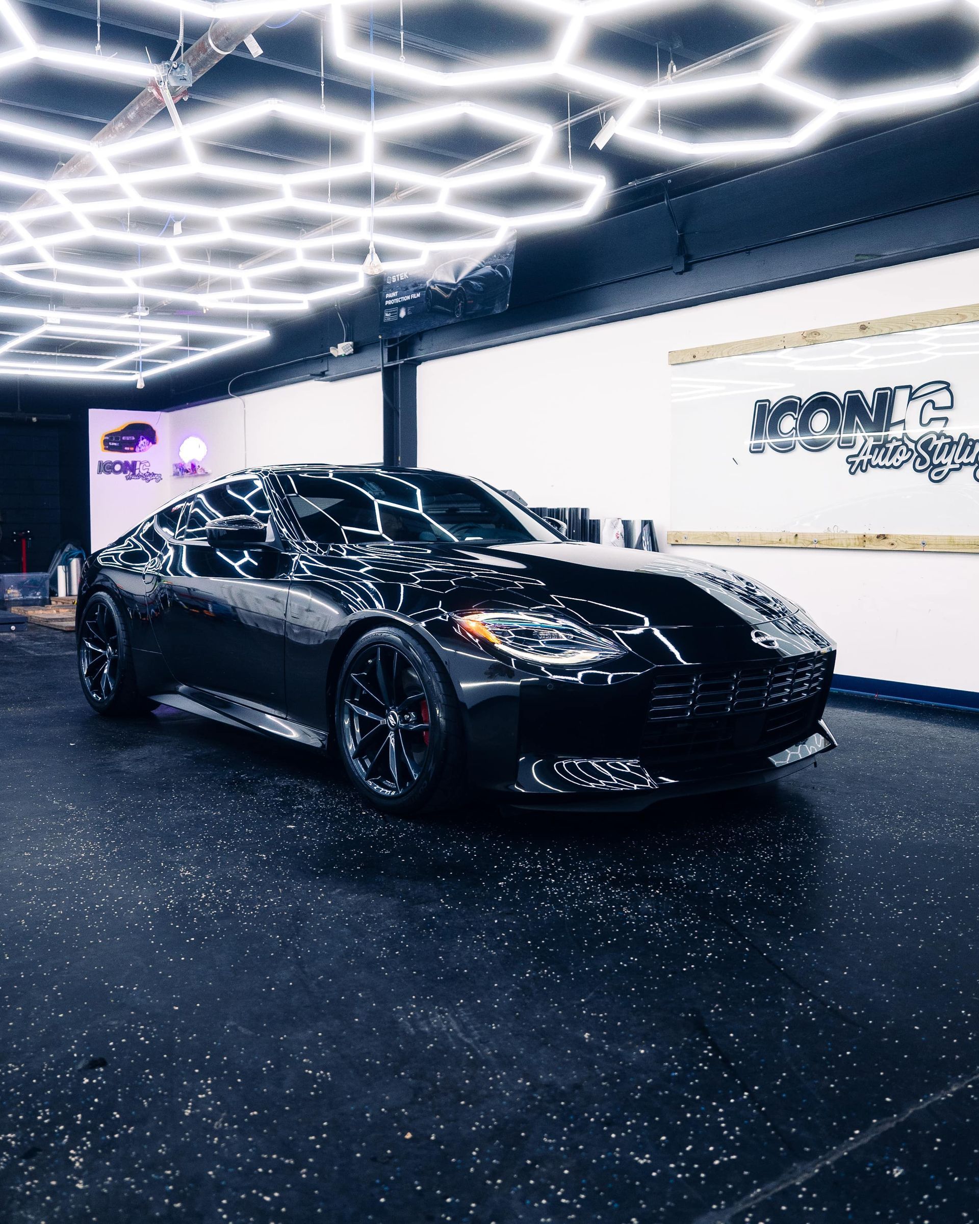 Window tinting banner