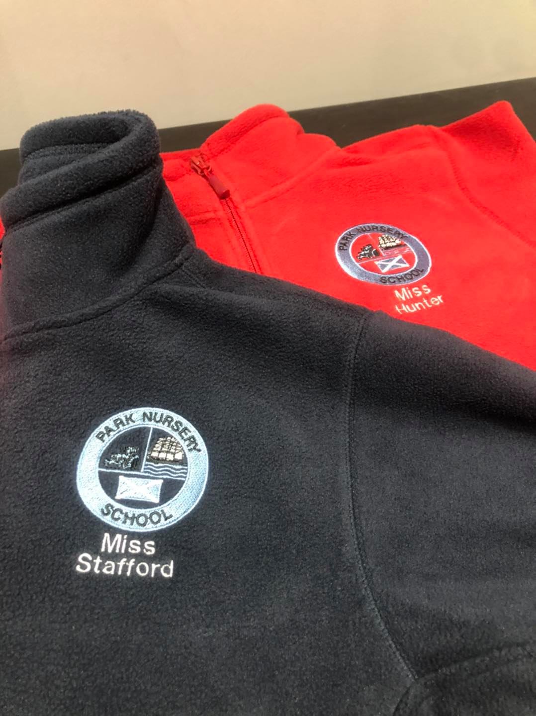 school logo embroidery stranraer