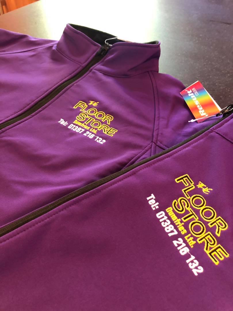 Workwear embroidery Dumfries and Galloway