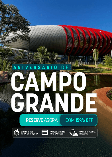 Aniversario Campo Grande no hotel Deville Prime