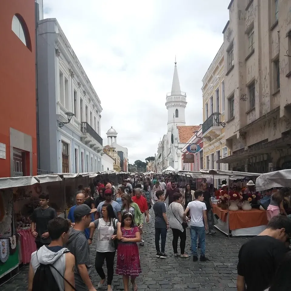 Feirinha do Largo da Ordem Curitiba