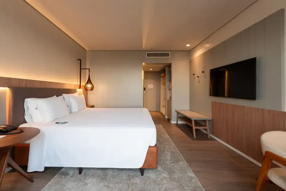 Luxo Superior 1 cama de casal Hotel Deville Prime Porto Alegre